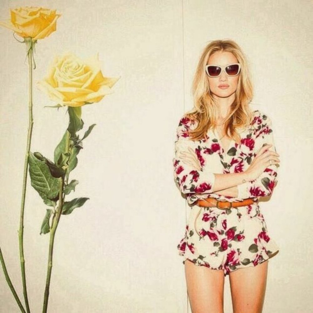 159 STONE COLD FOX Floral Love Jumper Silk Romper XS/S - Picture 15 of 16